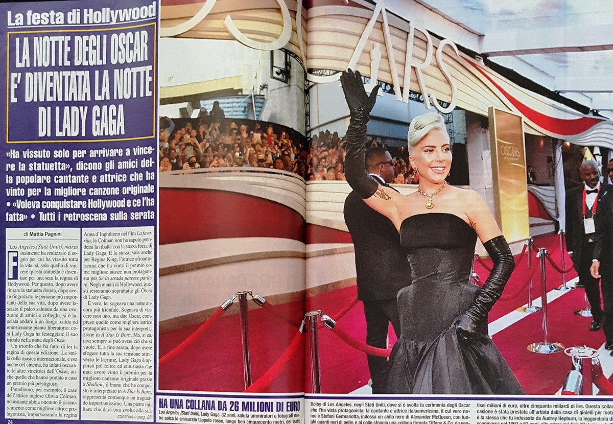 Lady Gaga Notte Oscar Abiti Mostra Del Cinema Di Venezia, Le - Main Image