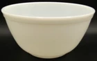 Vintage 7" Milk Glass Mixing Bowl.