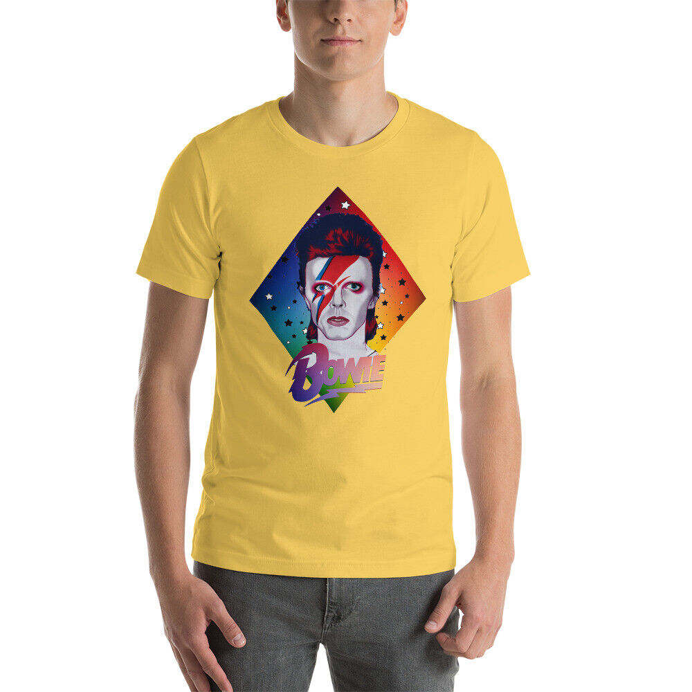 David Bowie Short-Sleeve Unisex T-Shirt - zigally