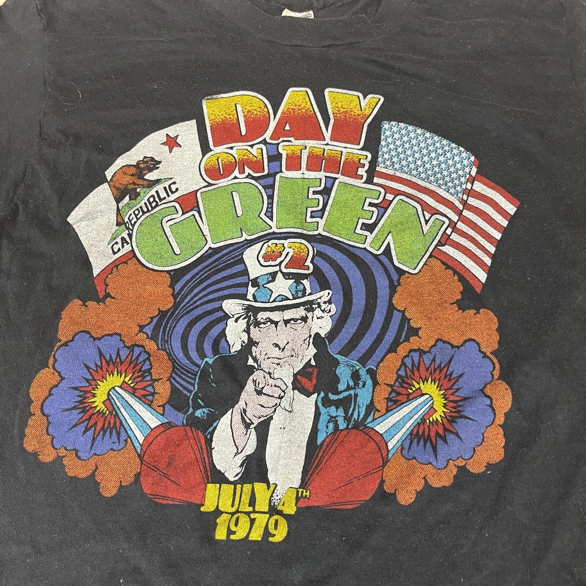 Vintage 70s Day On The Green 1979 Concert T Shirt Journey Vintage 70s Day On The Green 1979 Concert T Shirt Journey