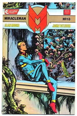 MIRACLEMAN #13 F/VF, Alan Moore, Eclipse Comics 1987 Stock Image