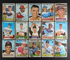 1967 Topps Baseball Starter Set 15 Cards
