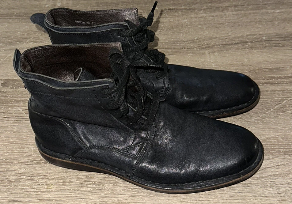 John varvatos sales black boots