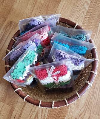 20+ Yards Vintage Packaged Rick Rack, Multi-colors, Your Choice, Trims ...