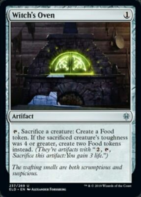1x WITCH'S OVEN - Throne of Eldraine - MTG - NM - Magic the Gathering