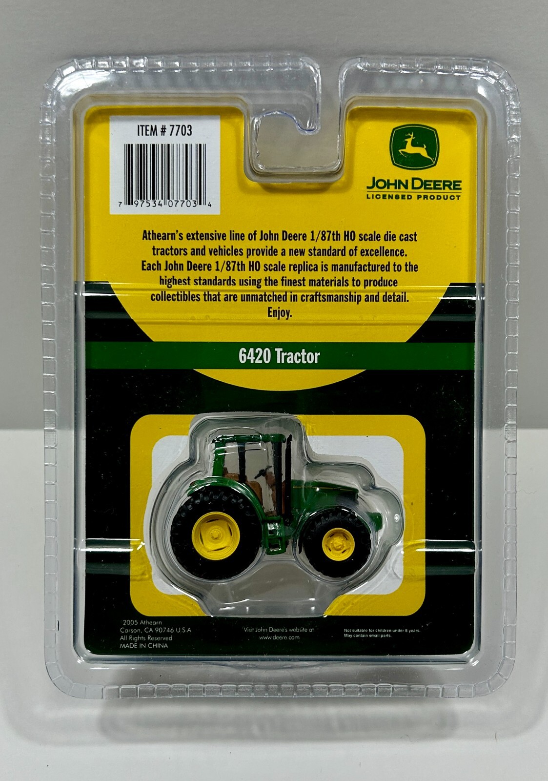 Athearn John Deere Train Set HO Scale Athearn John Deere Train Set HO Scale