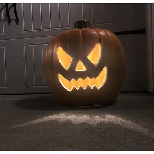 Jack O Lantern 21in Halloween Pumpkin Lantern Pumpkin Lights Party Decoration - Picture 11 of 11