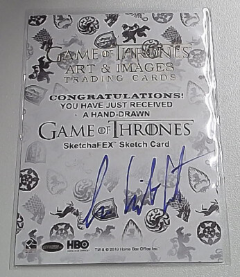 Game of Thrones sketchcard スケッチカード 油絵 2023 Game of