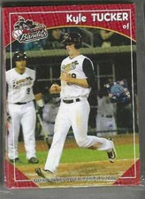 2016 QUAD CITIES RIVER BANDITS TEAM SET COMPLETE LOW A ASTROS KYLE TUCKER RC