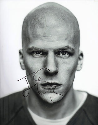 Jesse Eisenberg SIGNED 10X8 Photo Batman v Superman AFTAL COA (5394)
