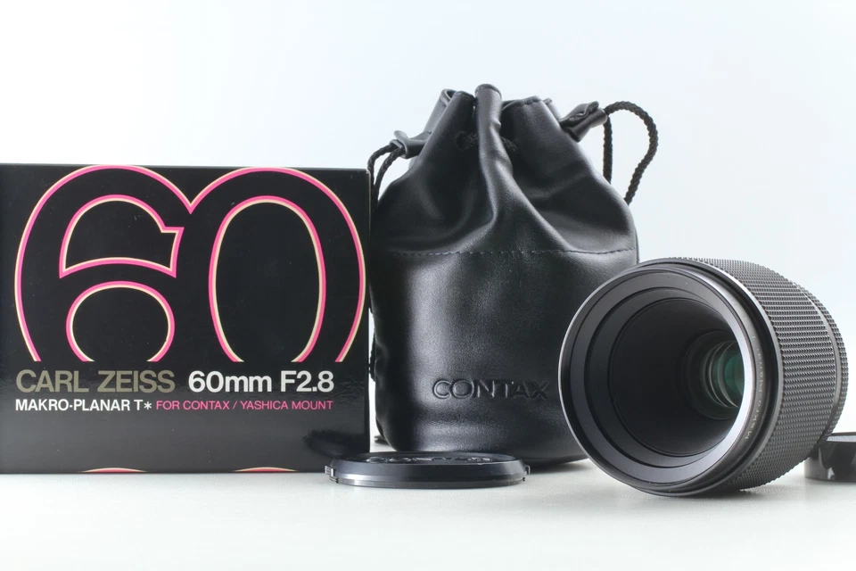 AEJ [Top MINT in Box] Contax Carl Zeiss Makro Planar T* 60mm f2.8 C/Y Lens JAPAN - Image 3 of 4