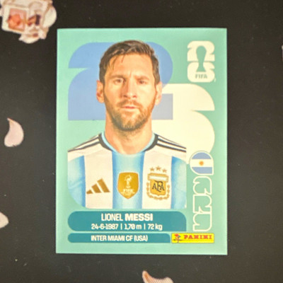 Panini FIFA World Cup 2026 Sticker ARG 17 Lionel Messi Argentinien/Inter Miami