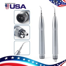 Dental Ultrasonic Air Perio Scaler Handpiece Hygienist Cavitron 3 Tips 2/4 Hole
