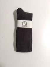 b studio -women's socks - brown- Cashmere Blend - Made in USA  H2 