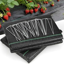 Heavy Duty Weed Control Fabric Membrane Ground Cover Garden Mat Stop Weeds Cover