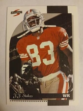 1996 Score Field Force #153 JJ Stokes San Francisco 49ers UCLA Bruins