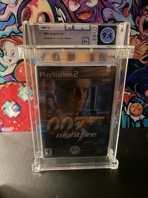 EA 007: NightFire PS2 2002 WATA Graded 9.4 A+ Sealed First Edition Black Label
