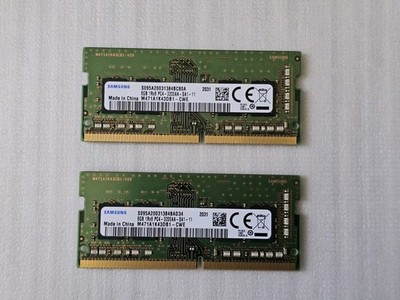 Samsung 2 x 8GB ( 16GB ) DDR4 SO-DIMM 3200 Mbps Laptop Notebook Arbeitsspeicher