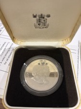 1981 Royal Mint Silver Proof Medal Prince Charles & Lady Diana Wedding Coin