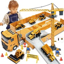 Kinder LKW Spielzeug groß Transporter Auto Truck Spielzeug Bagger Bulldozer Gift