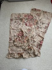 vintage ralph lauren guinevere Pair Of Pillow Cases King Ruffle Country Cottage