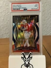 2024 Panini Select Concourse Drake Maye #27 Patriots Black & Red Shock PSA 9