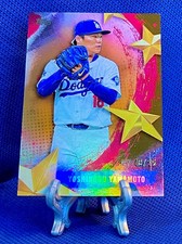 2025 Topps Series 2 Stars of MLB ORANGE FOIL Yoshinobu Yamamoto #/25 SMLB-43 MVP