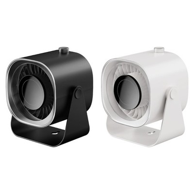 Practical Small Desktop Fan Comfortable Hanging Fan Office Fan 5000mAh Battery
