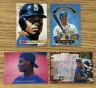 Ken Griffey Jr 1990s 10 Card Lot Diamond Kings Bowman Inserts Mariners HOF