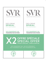 SVR Spirial Deo-Cream 48H Intense Anti-Traspirant 2 x 50 ml