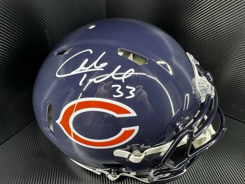 Charles Tillman Chicago Bears FS Autographed Authentic Football Helmet JSA Auth