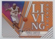 2020-21 Panini Illusions Living Legends Orange Vince Carter #17 HOF 1t2n