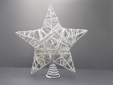 Star Metal Christmas Tree Topper Religous, Decor Decoration, Unique Used