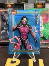 2026 Topps Chrome Marvel Comics Rapid 1st #143 Blue Refractor /150