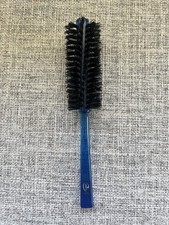 Vintage Goody USA Blue Stiff Nylon Bristle Hair Brush 8" Rounded Bristle Tips