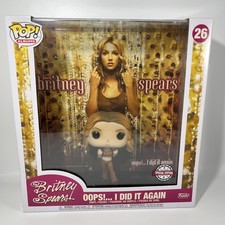 FUNKO Pop Albums: Oops!... I Did It Again Britney Spears #26 New Special Edition