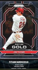 Jim Thome 2023 Panini Prizm Pot of Gold Philadelphia Phillies #PG15