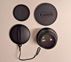 Canon WD-55  0.7x WIDE CONVERTER,  A1 Digital WL-600 Remote & lens cap — photo 3