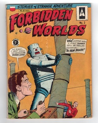 1958 ACG FORBIDDEN WORLDS #71 , BLACK CAT COMICS #37 & #61 RARE KEY UK