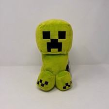 Mojang Minecraft Creeper Plush 9 Inch Green Stuffed Toy Official NWT