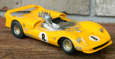 Believed Tamiya King Cobra 1:24 Slot Car w/ Custom Brass Chassis AS-IS 