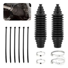 2pcs Inner Tie Rod Boot Kitmulti-size Adjutable Rack And Pinion Boot Kit With