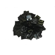 50pcs Black Picture Photo Frame Hangers Hanging Small Strap Hooks Home Craft