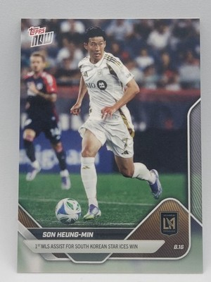 Son Heung-Min 2025 Topps Now 1st MLS Assist  #77 8^Z