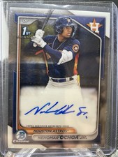 2024 Bowman Chrome - Prospect Autographs Nehomar Ochoa Jr. #CPA-NOC (AU, RC)