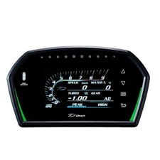 Tachometer Universal Lcd Digital Instrument Cluster Speedometer