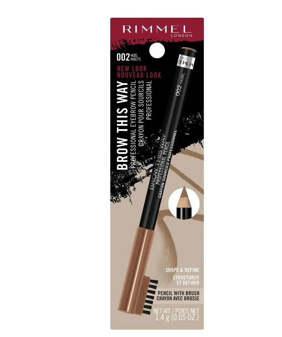 Forros de cejas marrón Rimmel Lápiz y definición