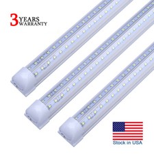 T8 8FT Led Tube Light Bulbs 8Foot 72W Linkable 8' Led Shop Light Fixture 6000K