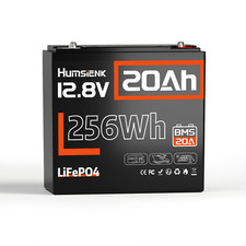 12V 20Ah LiFePO4 Lithium Batterie Akku 20A BMS Solarbatterie Solaranlage