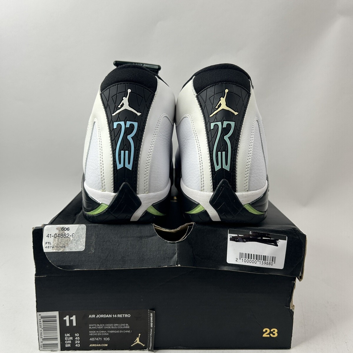 Nike Air Jordan 14 Retro “Oxidized Green” 2016 487471-106